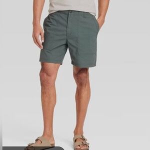 (NEW) GOODIELLOW Olive Green Men's Shorts Size:XL. PERFECT FOR SUMMER ⛱️🏝️🌼